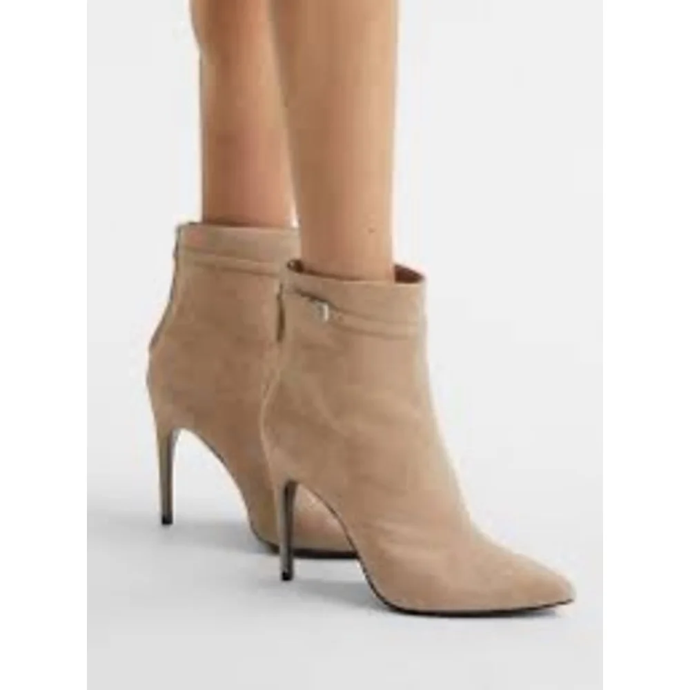 REISS | Beige Suede Ankle Boots & Booties Size 7